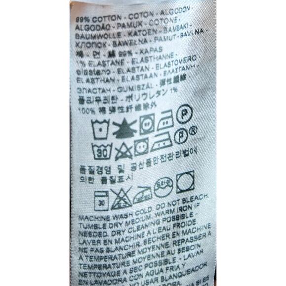 Levi's Premium Mid Rise Button Fly 501 Skinny Fit Jeans in‎ Coal Black Size 24 - Picture 7 of 8